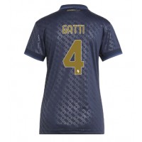 Maglia Calcio Juventus Federico Gatti #4 Terza Divisa Donna 2024-25 Manica Corta